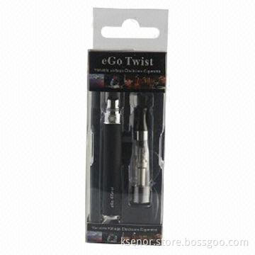 Updated eGo-Twist E-cigarette with 650/900/1,100mAh Battery Capacity